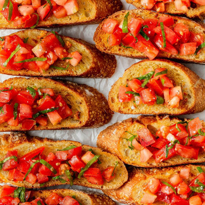 Classic Tomato & Basil Bruschetta